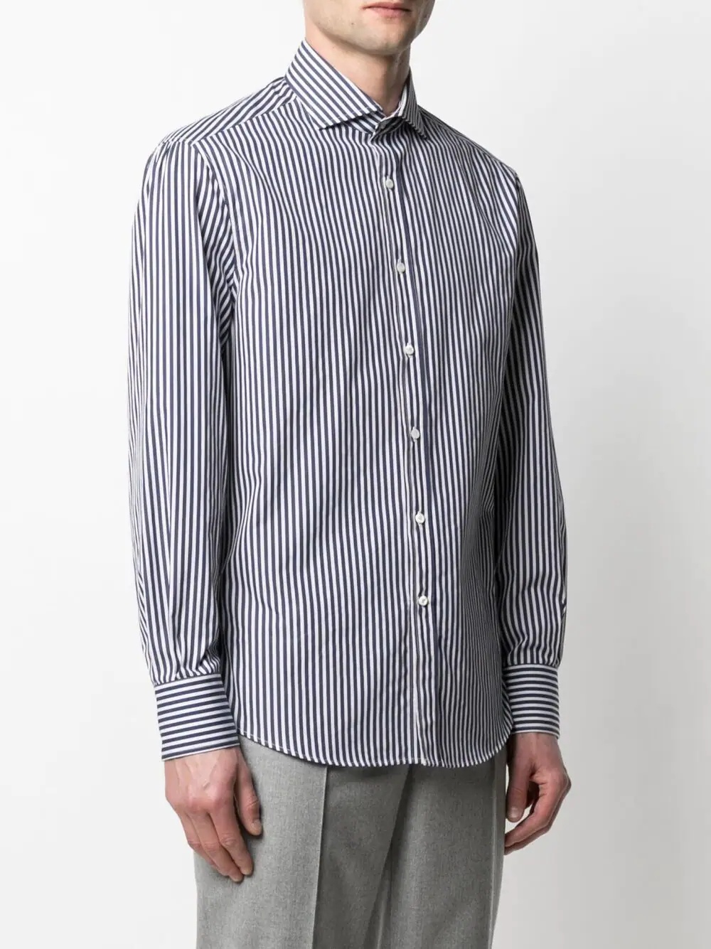 striped cotton shirt - 3