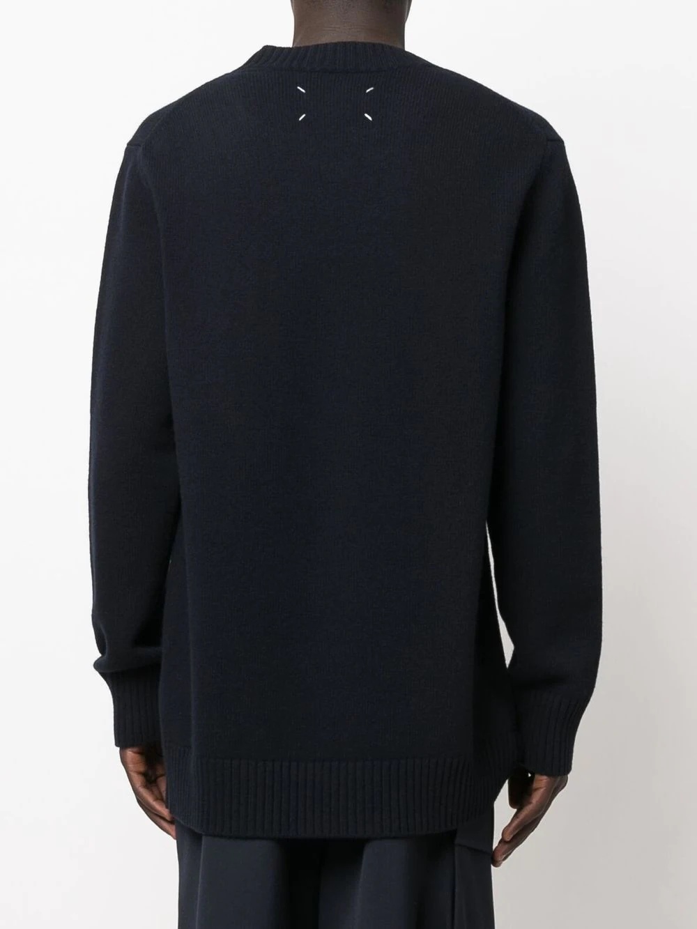 wool crew-neck jumper - 4