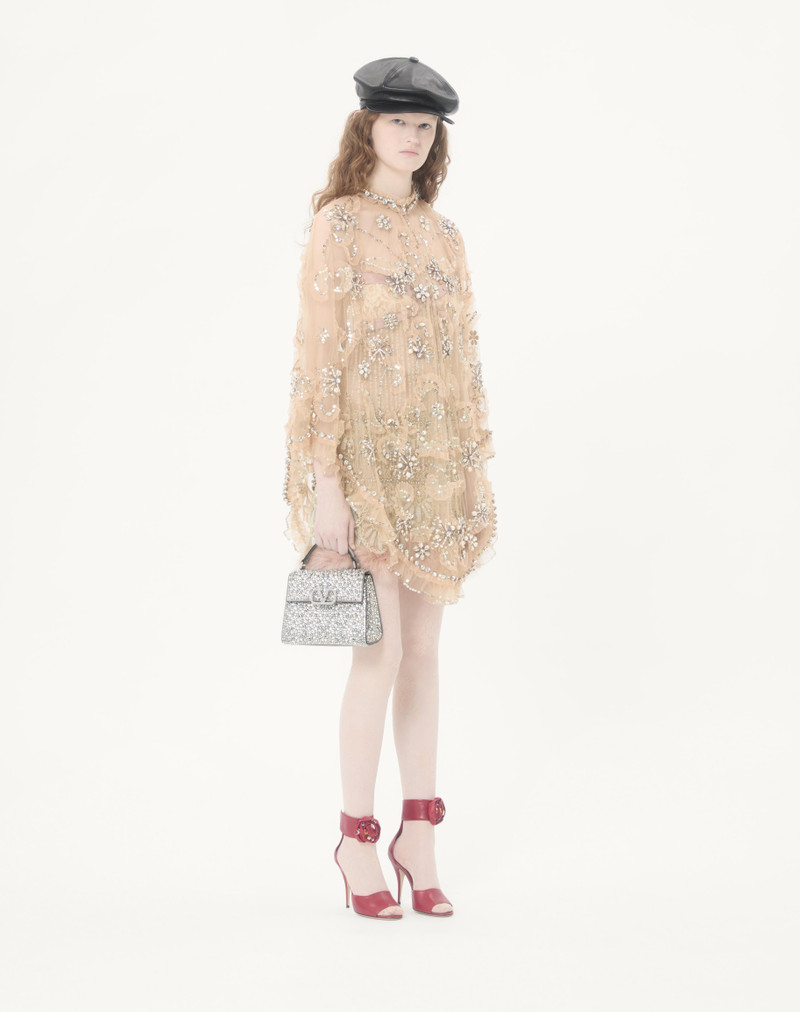 MINI VSLING HANDBAG WITH SPARKLING EMBROIDERY 2