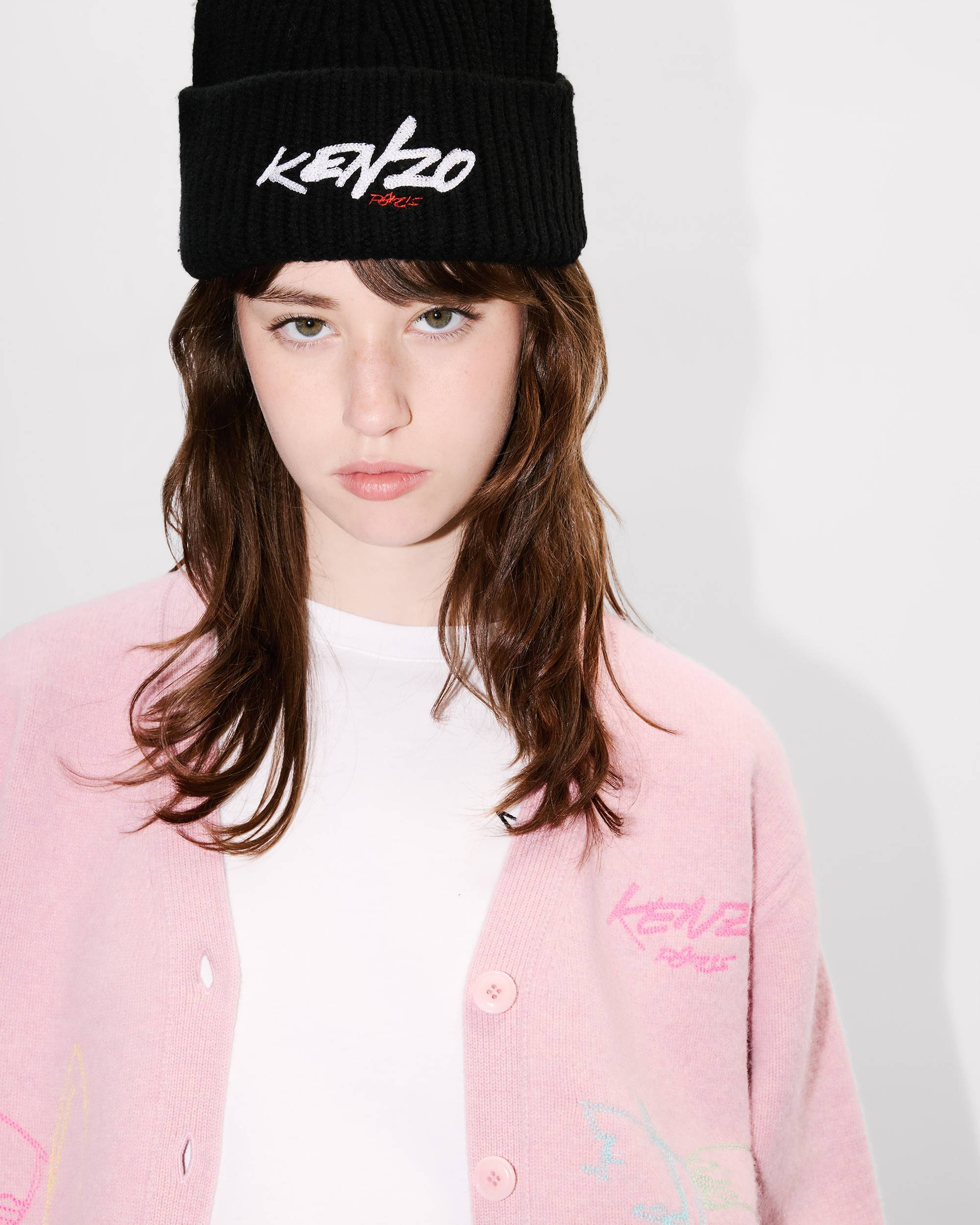 'Kenzo x Futura 2000' cardigan in wool - 6