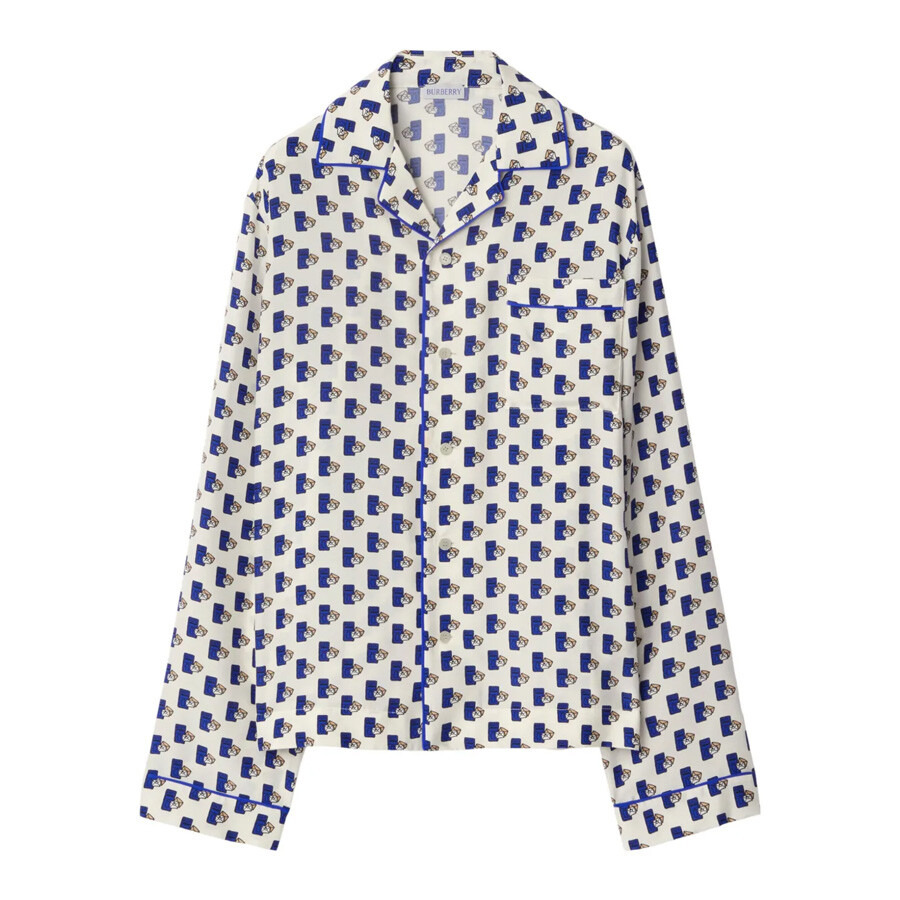 Burberry Postbox Silk Pyjama Shirt - 5