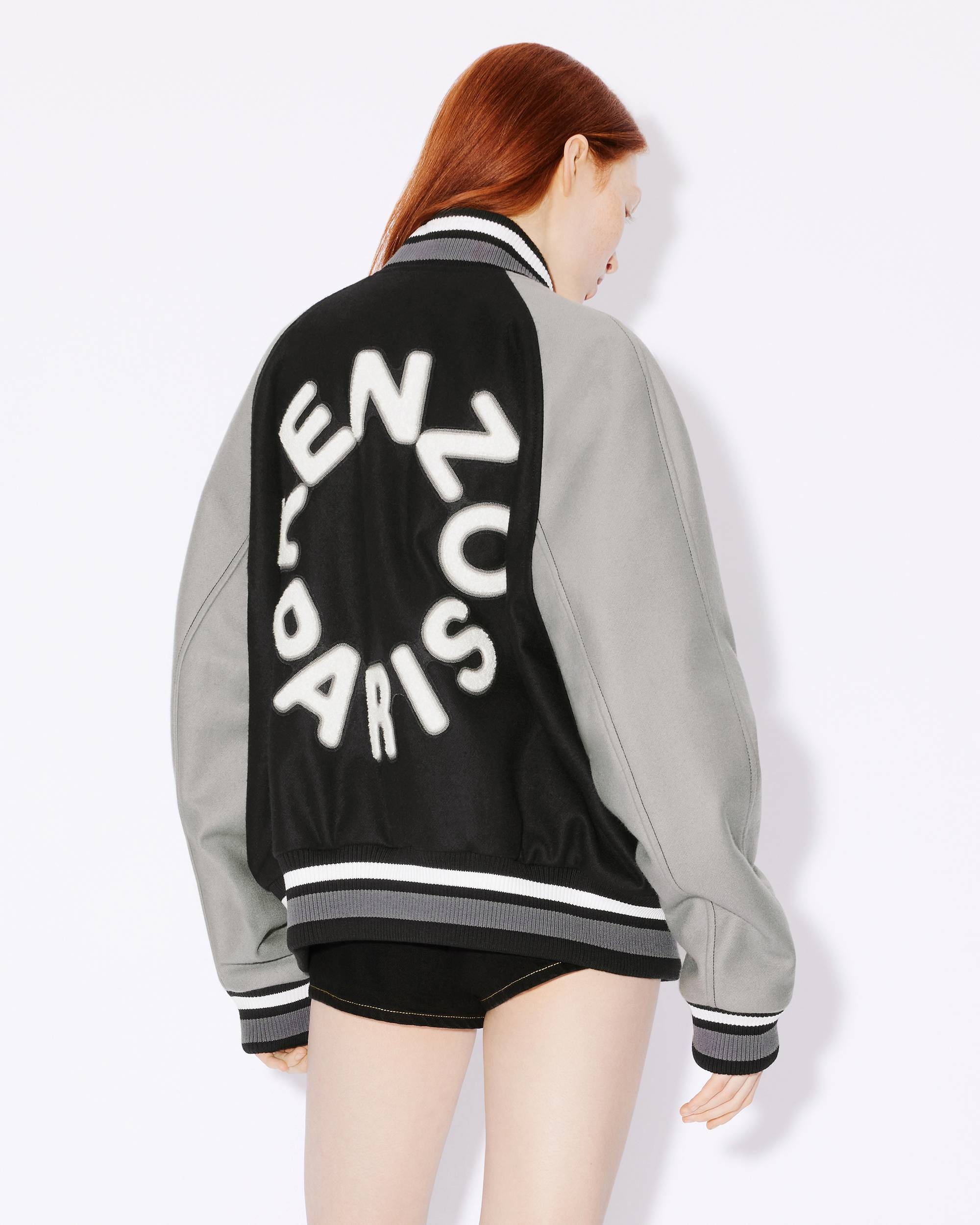 Varsity' unisex wool jacket - 10