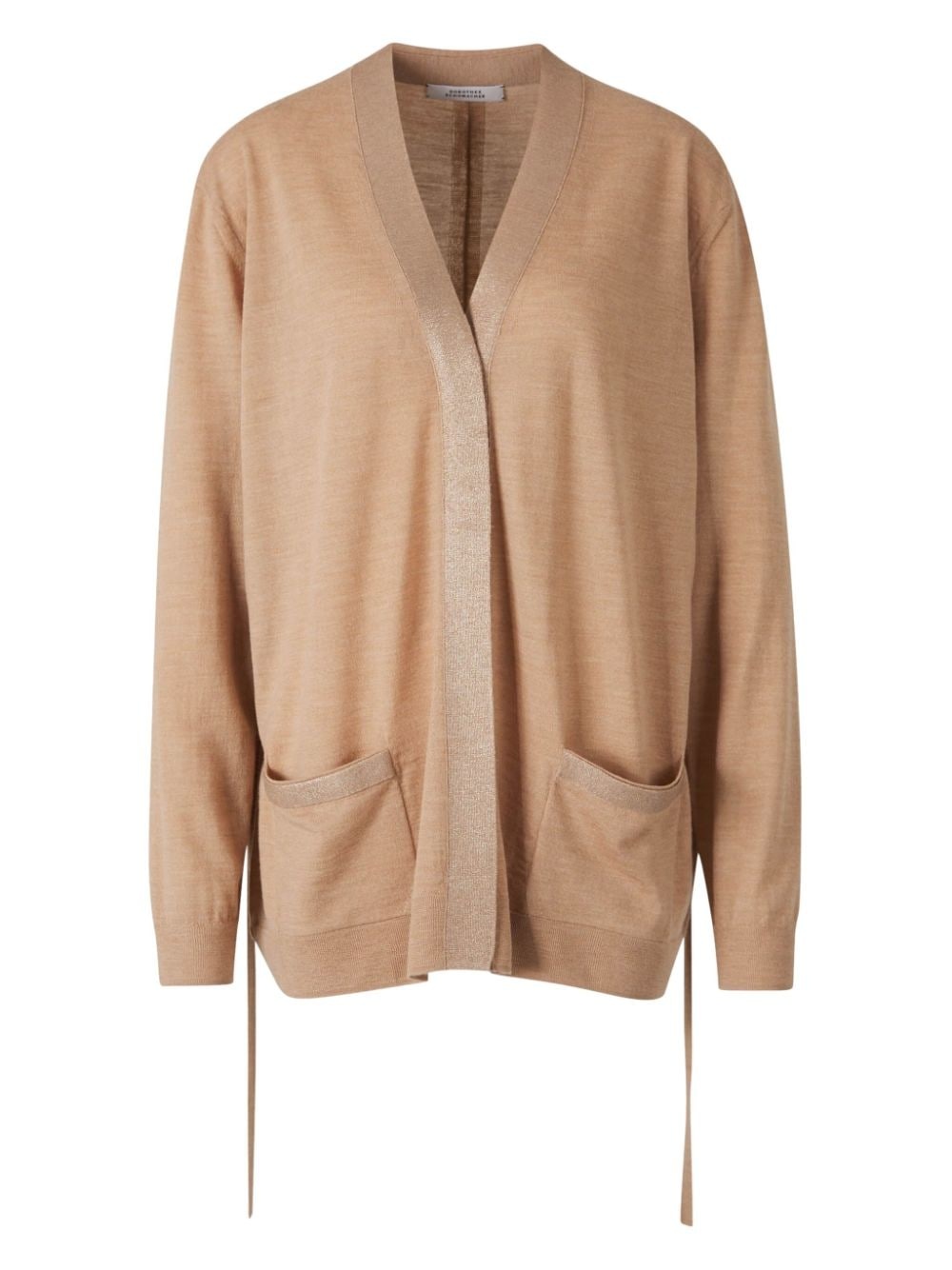 shimmering merino cardigan - 2