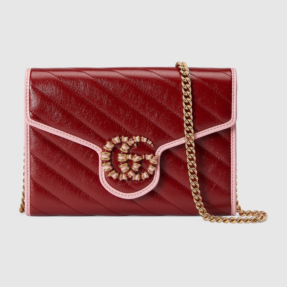 GUCCI GG Marmont mini chain bag | REVERSIBLE