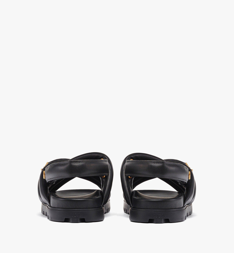 Cross Sandals in Lamb Leather 3