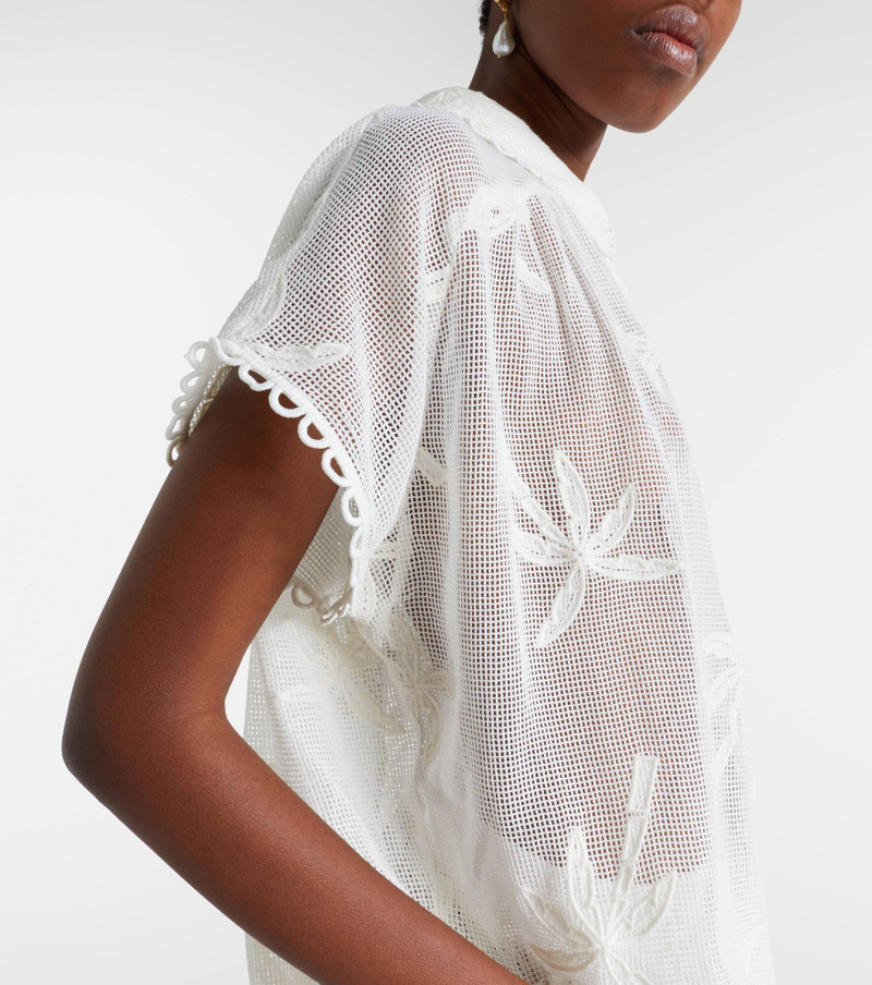 Embroidered cotton shirt 5