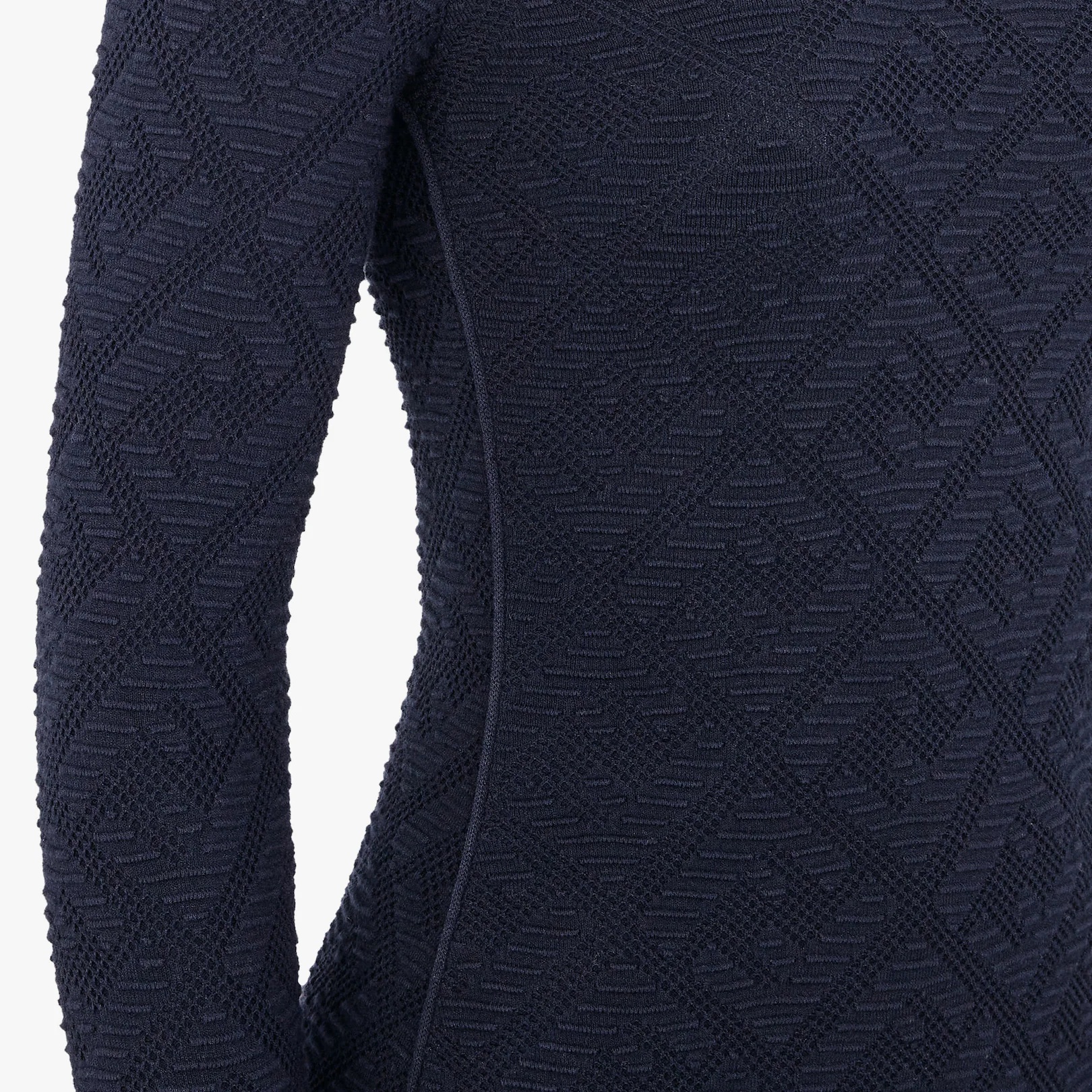 Blue viscose dress - 3