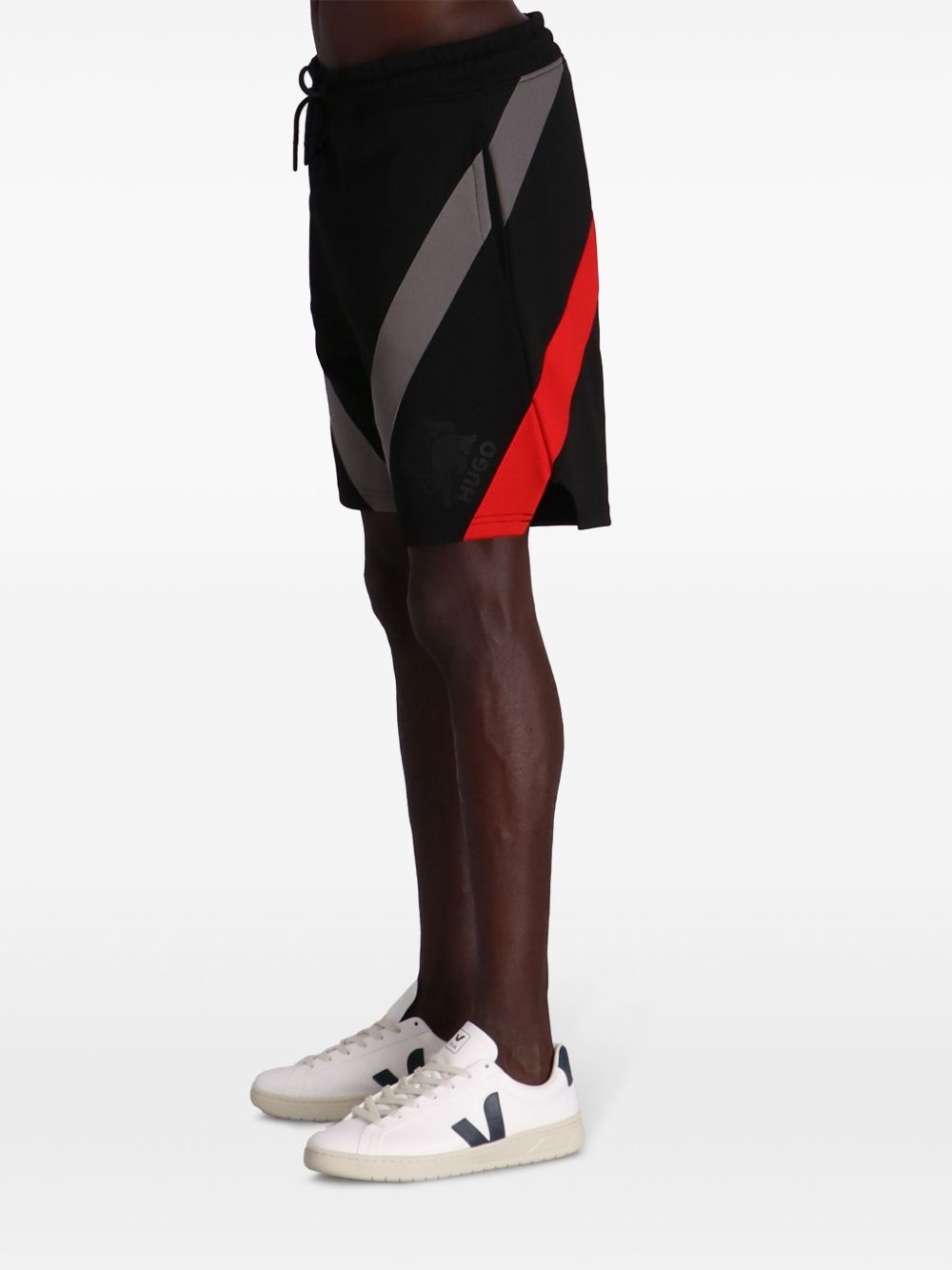 x Racing Bulls logo-print track shorts - 3