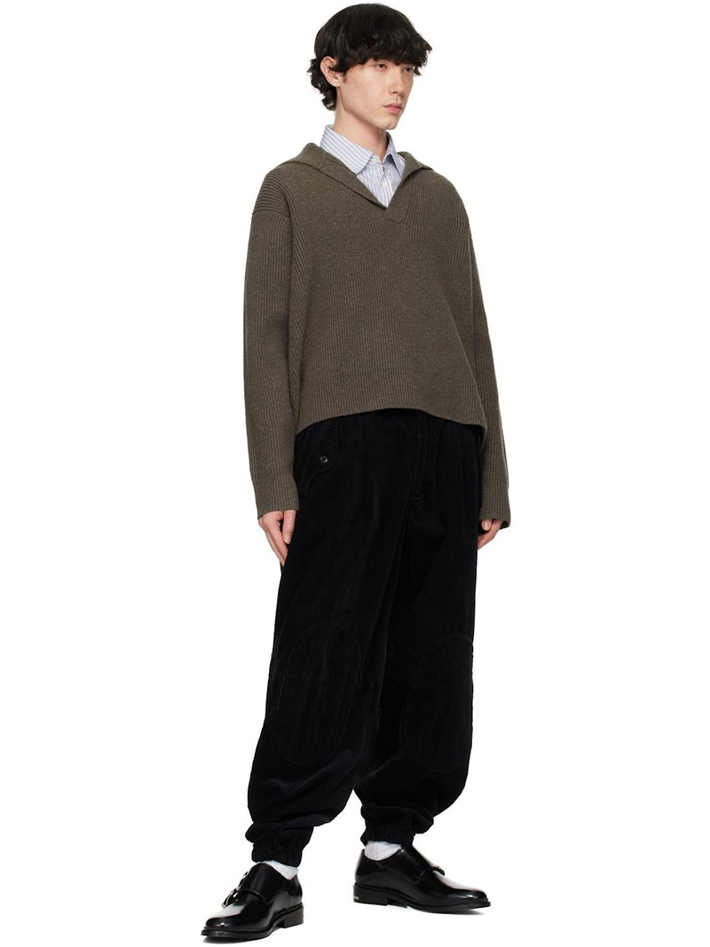 TOGA VIRILIS Black Double Monkstraps outlook