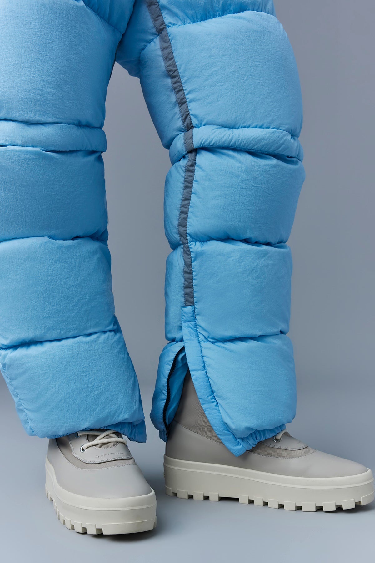 ADORJAN-LC Down Pants with soft crinkled finish - 5