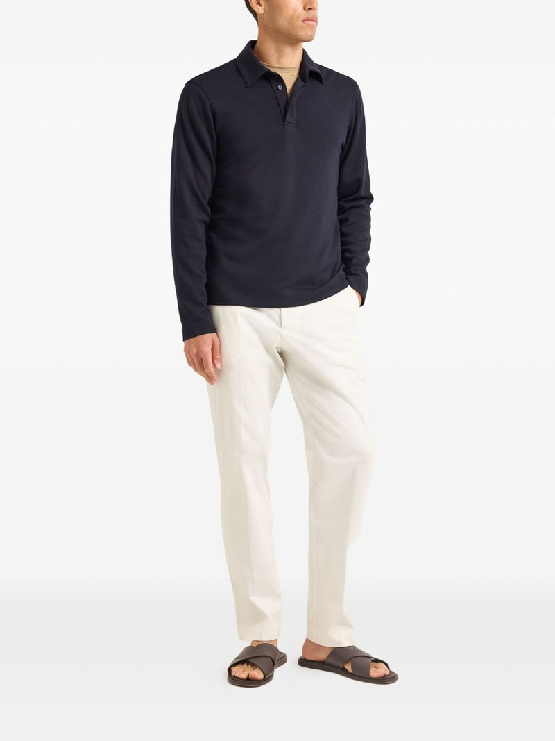 ORLEBAR BROWN Ben long-sleeve polo shirt outlook