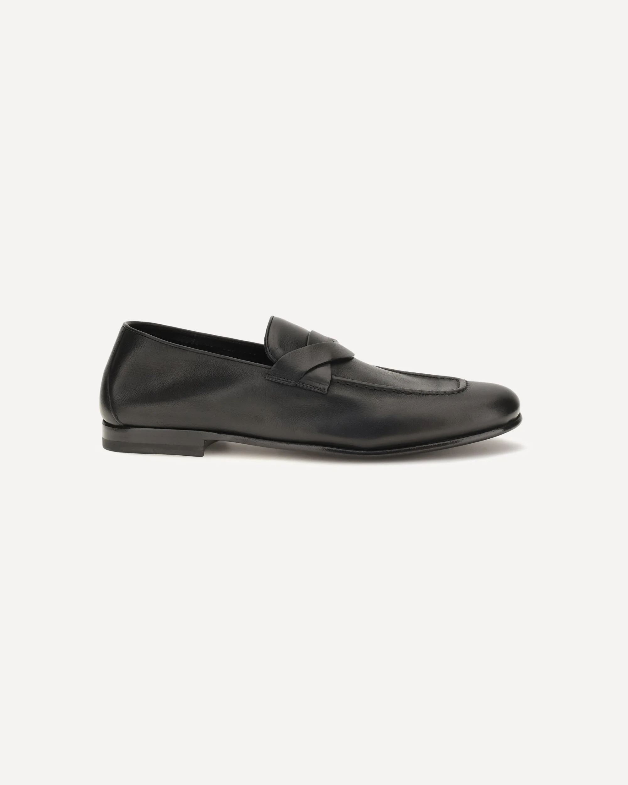 Gigi Loafers with woven strap - 1