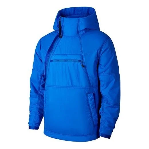 Men's Nike Sports Hooded Padded Jacket Royal Blue BV4790-480 - 1