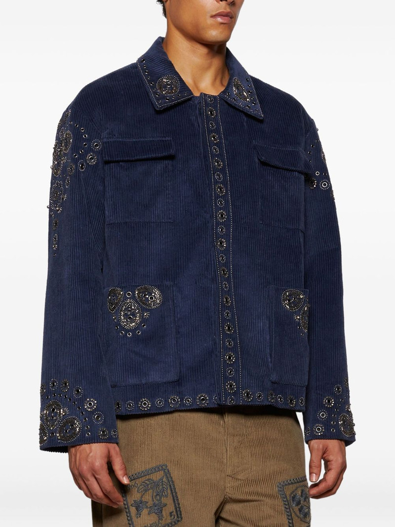 Velura embellished jacket 3