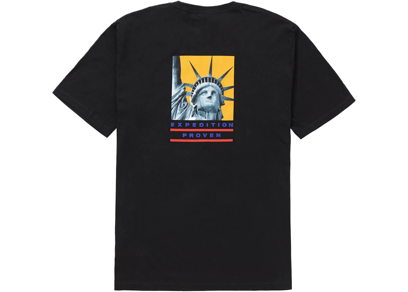 Supreme The North Face Statue of Liberty Tee Black - 2