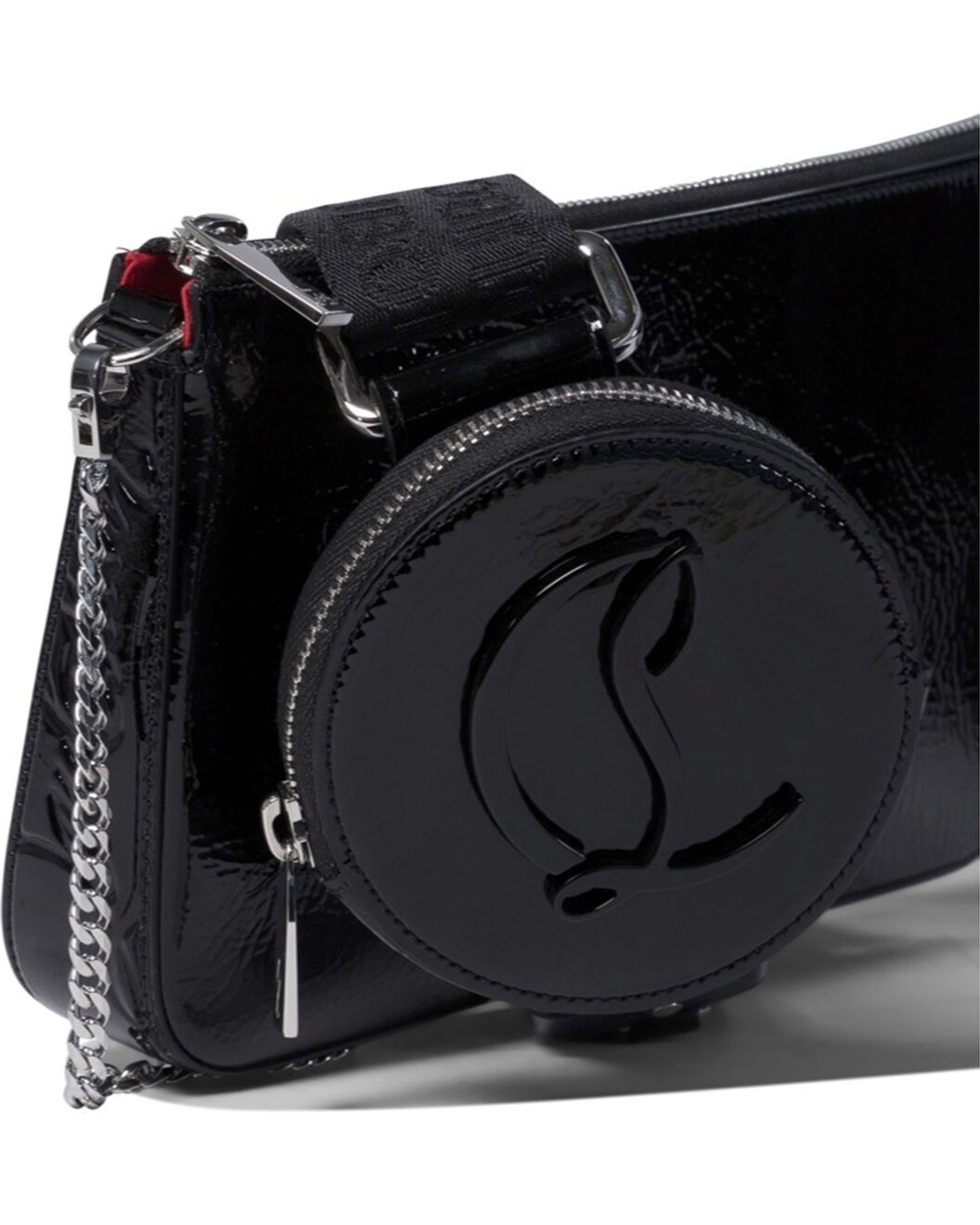 Christian Louboutin Loubila Patent Shoulder Bag - 5
