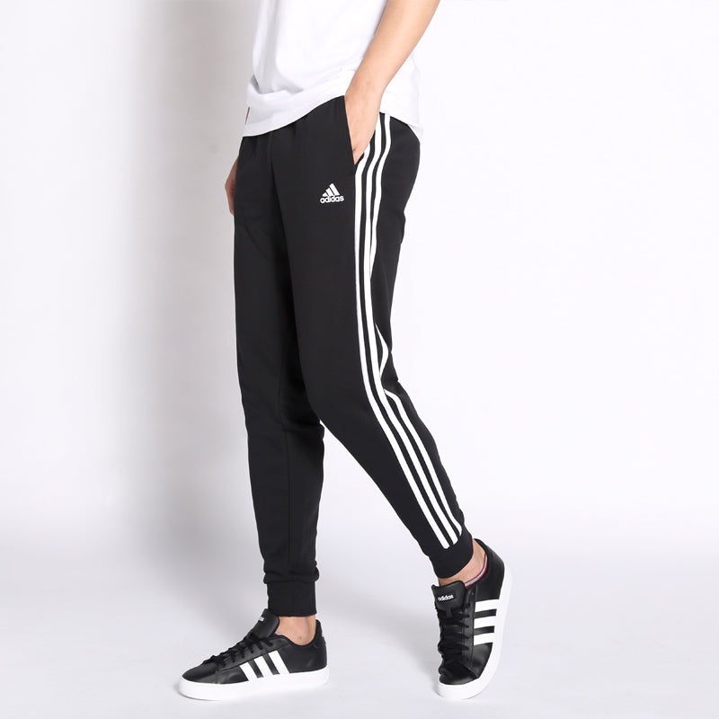 adidas ESS 3-Stripes TCF P FT Track Pants Men Black BP8742 - 3