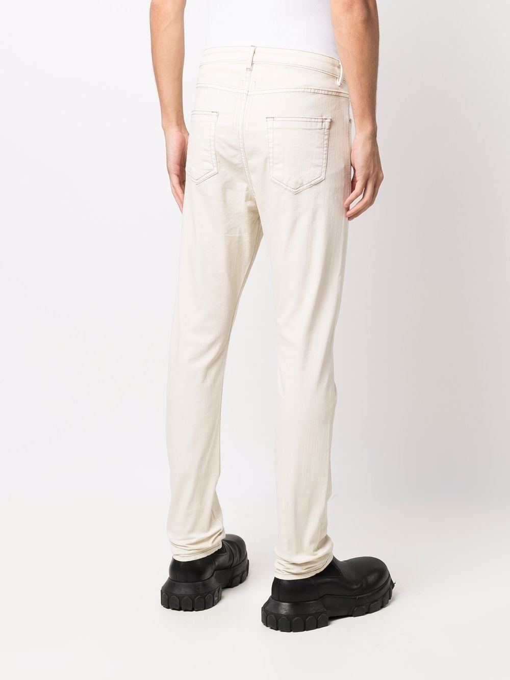 mid-rise skinny trousers - 4