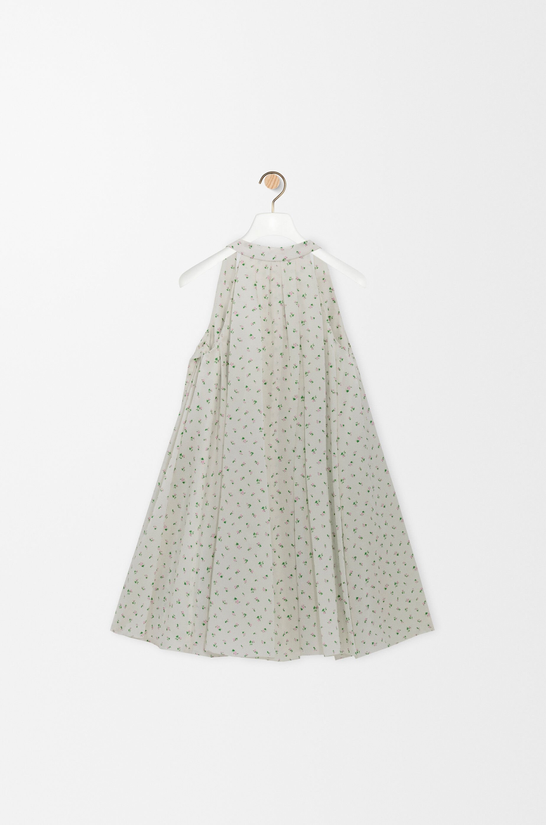 Trapeze dress in silk - 2