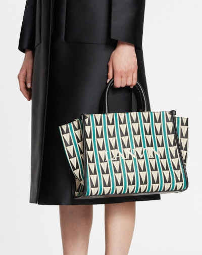 Lanvin PM TOTE BAG IN COTTON WEAVE outlook