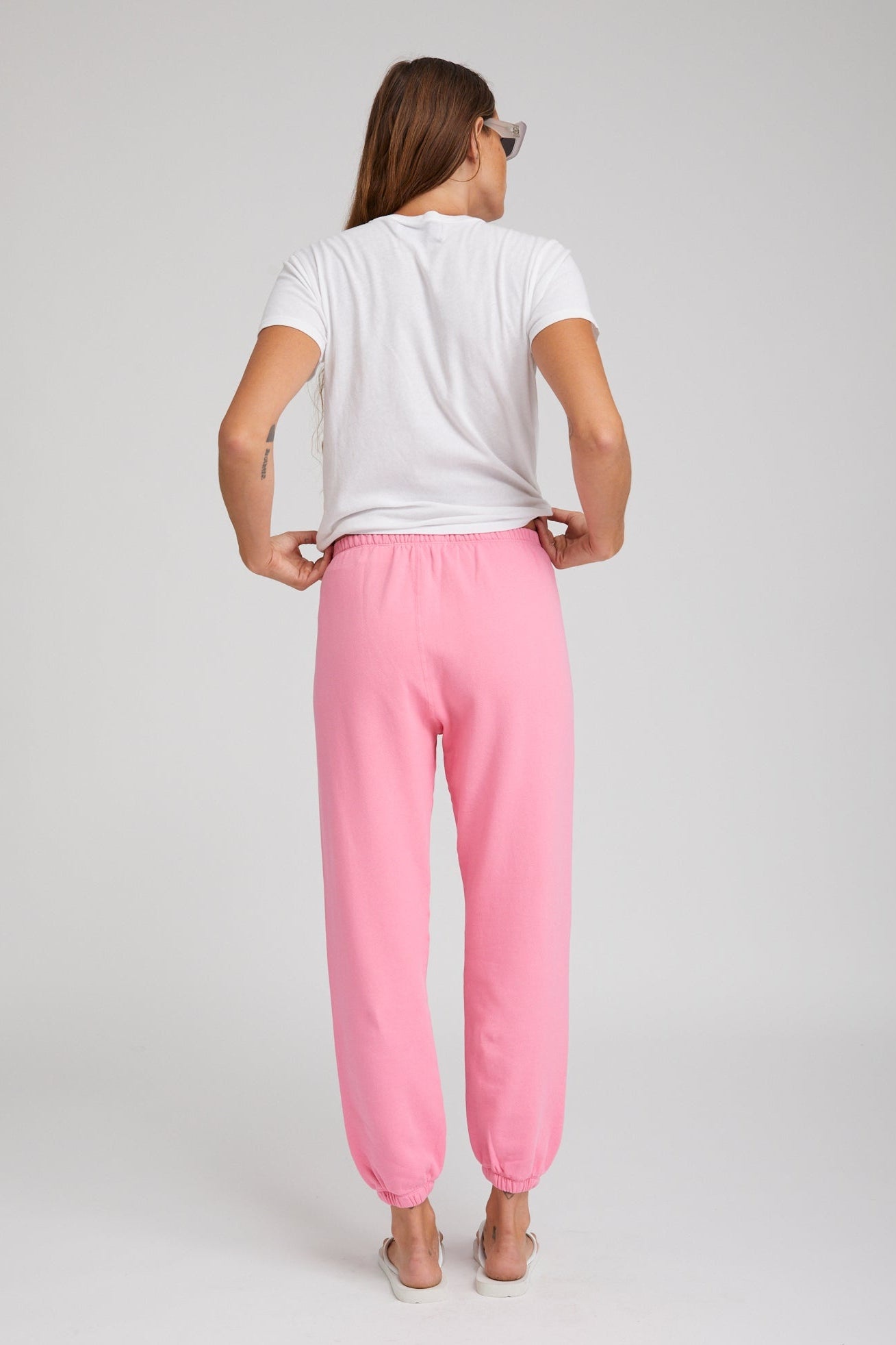 ROSE COTTON LOGO SWEATPANT - 4