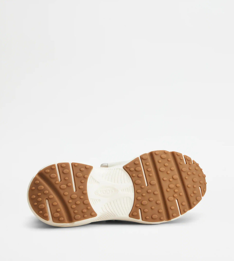 SLIP-ON SNEAKERS IN FABRIC - OFF WHITE 6