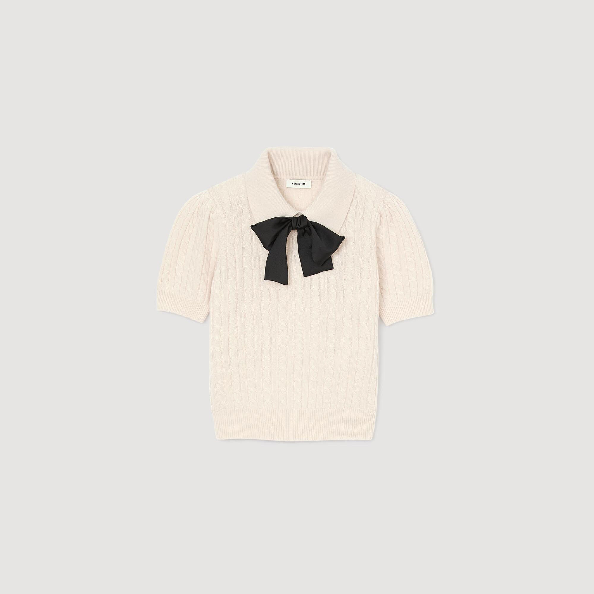 POLO-NECK KNIT SWEATER - 6
