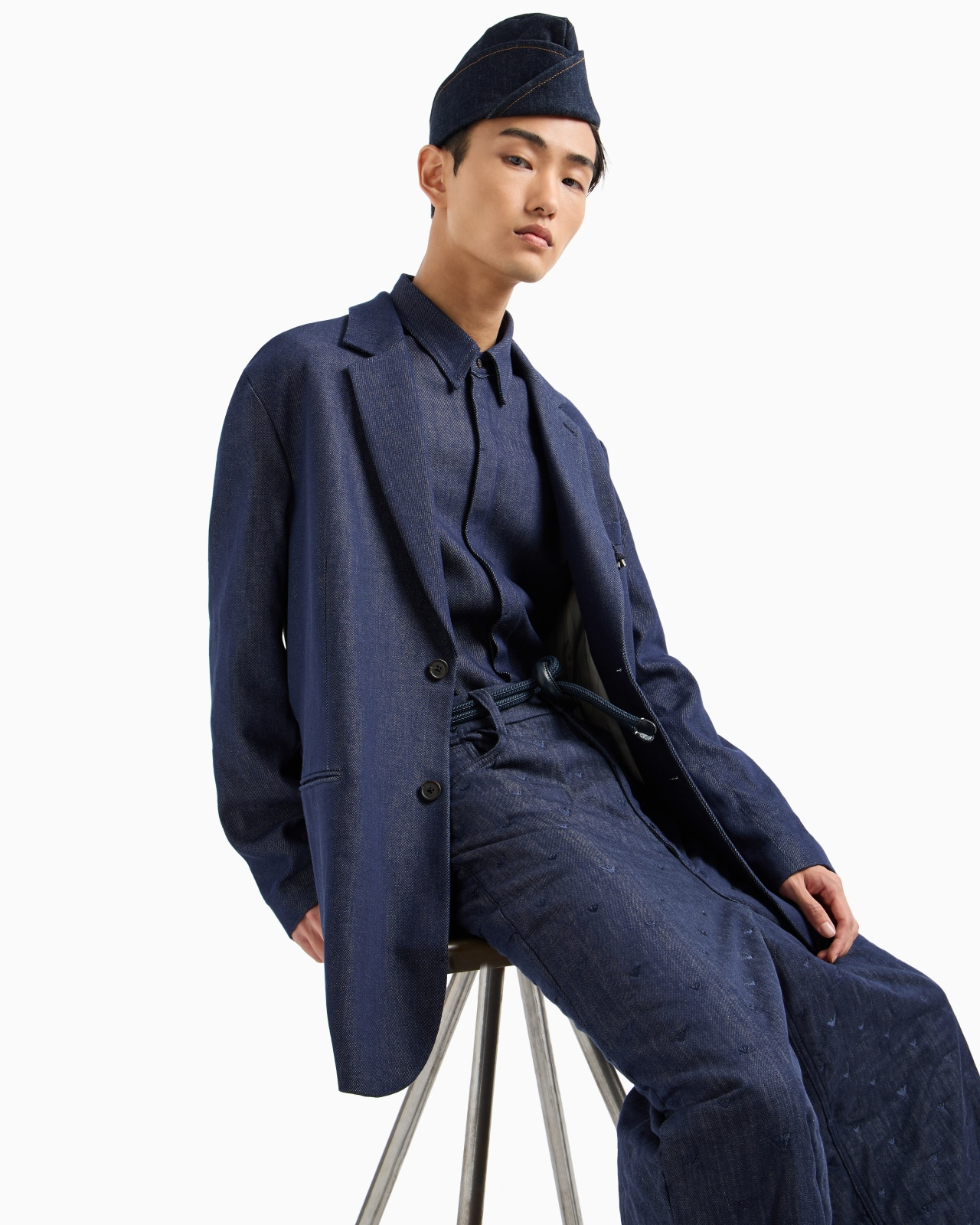 ASV Lyocell-blend denim shirt - 5