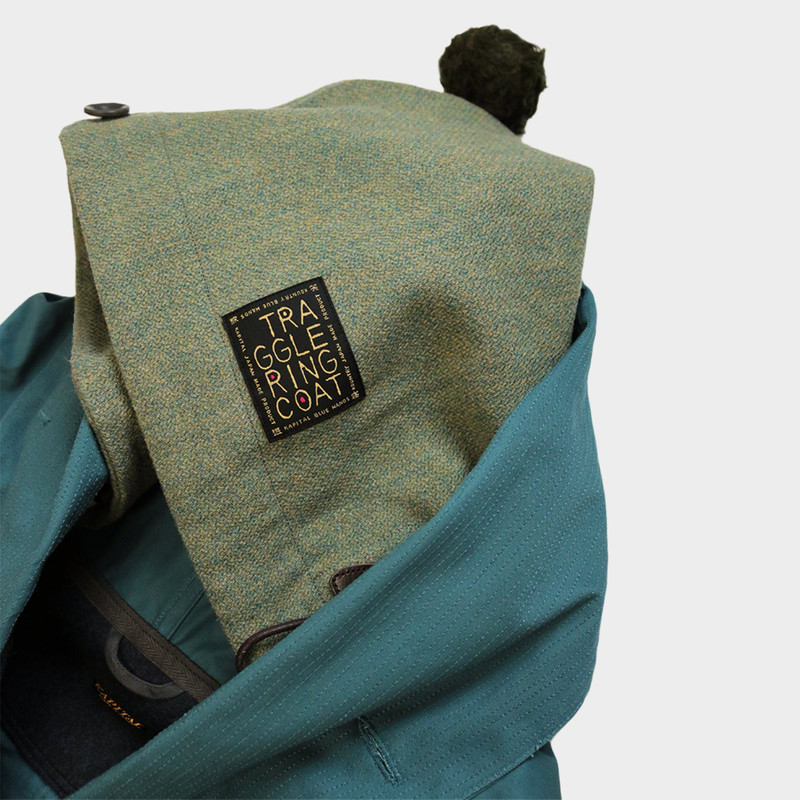 VENTILE TRAGGLE TALL RING COAT - SAX 4