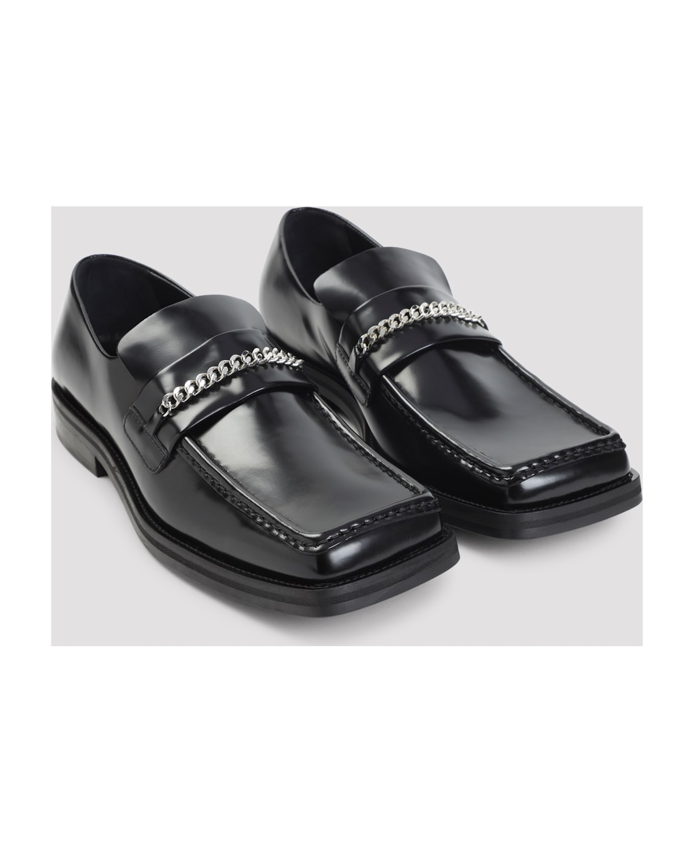 Square Toe Loafers - 5