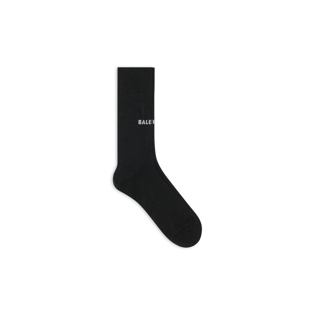 Women's Lurex Classic Socks in Black - 1