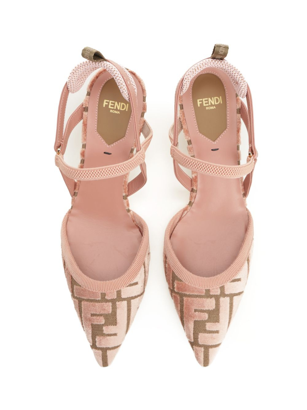 Colibry 5cm Heel Ff Velvet Pumps Rose - 5