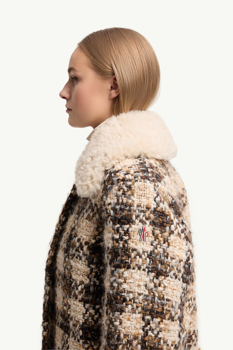 Camlez Wool & Shearling-Trimmed Short Down Jacket 3