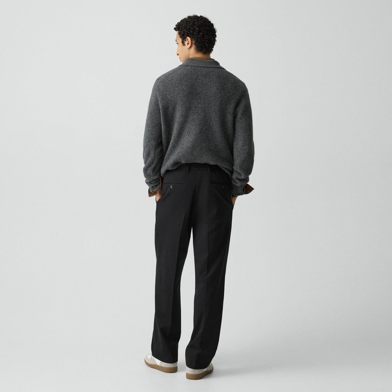 Theory Straight Trouser in Knit Twill outlook