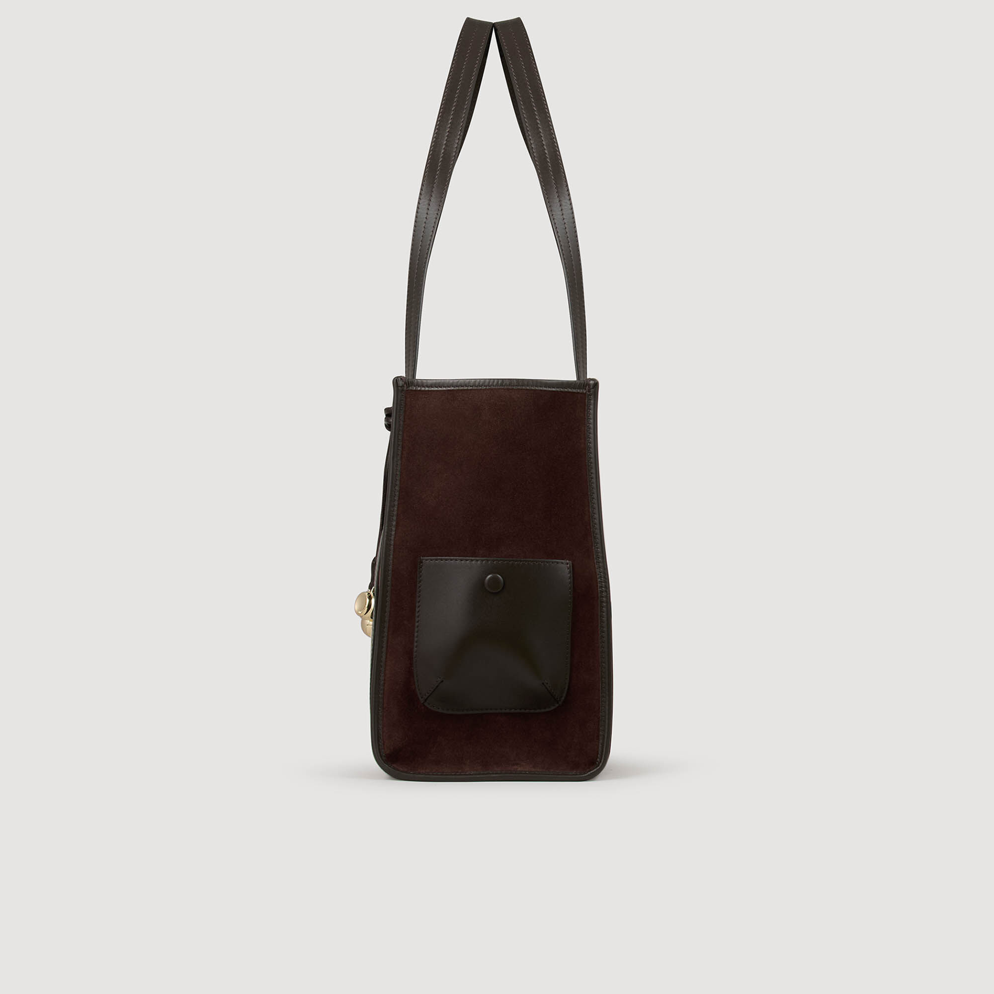 SOFT SUEDE SHOPPING BAG - 3