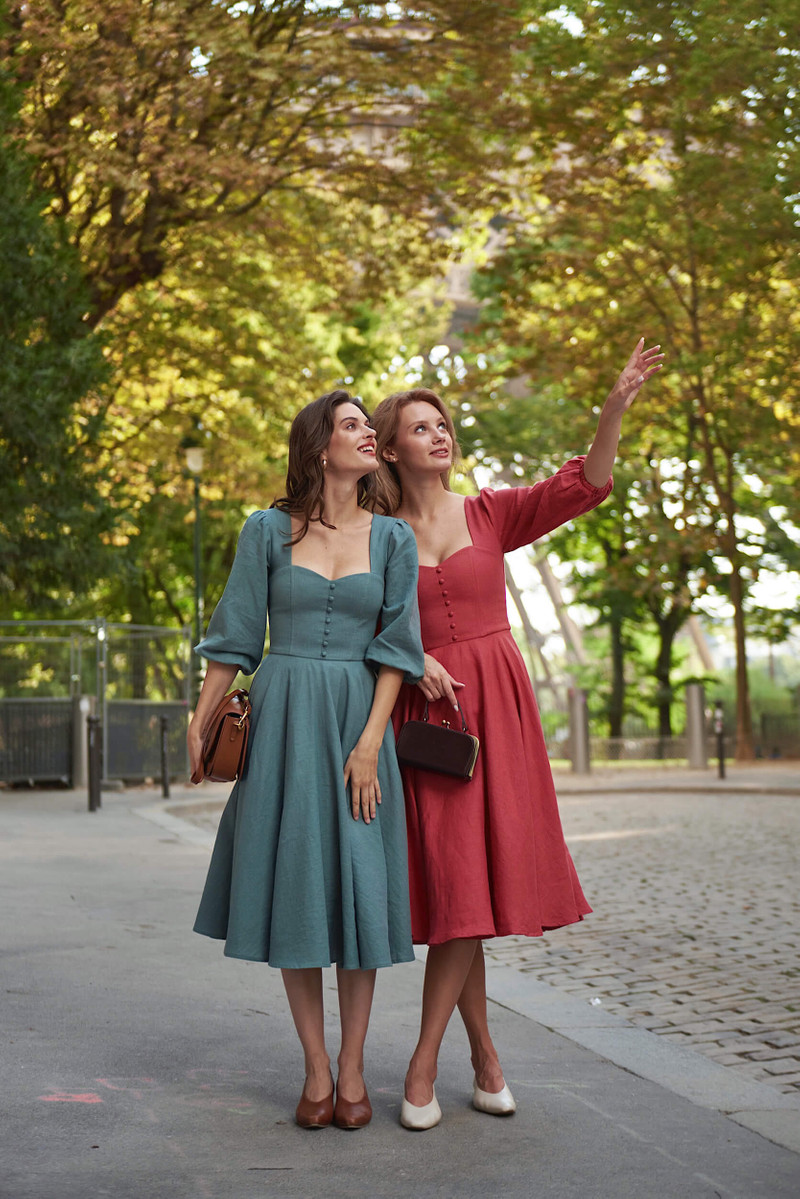 Bardetta Linen Dress 5