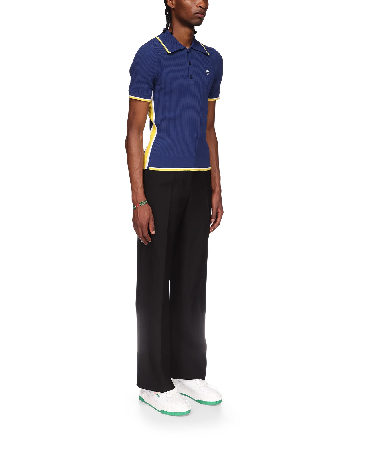 Rib Polo Shirt - 5
