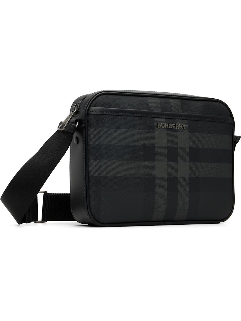 Burberry Black & Gray Muswell Bag outlook