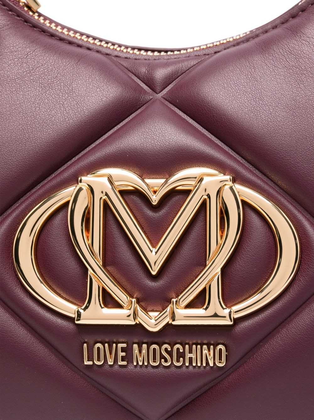 quilted logo-plaque shoulder bag - 4