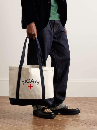 Noah Core Logo-Print Cotton-Canvas Tote Bag outlook
