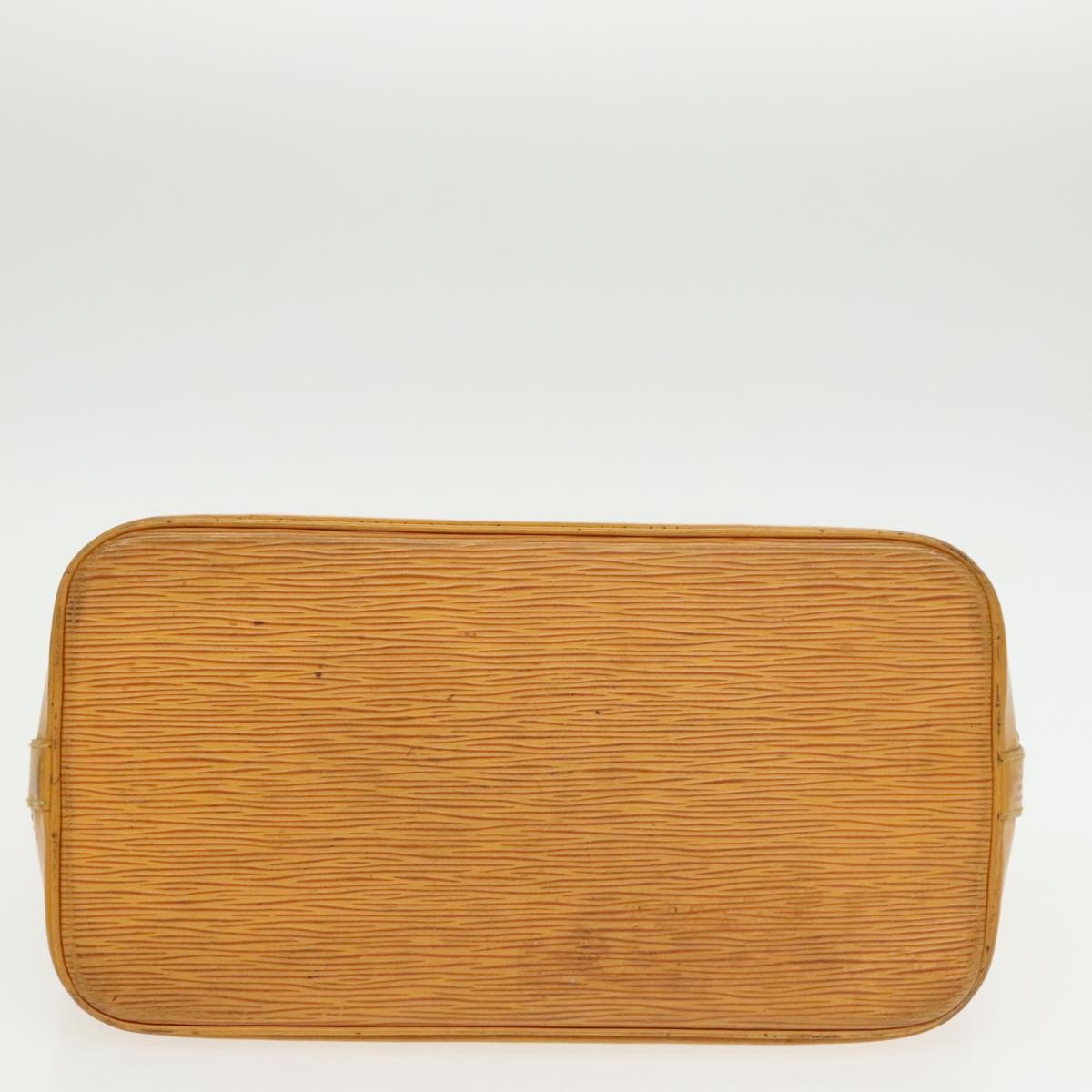 LOUIS VUITTON Epi Alma Hand Bag Yellow M52149 - 6