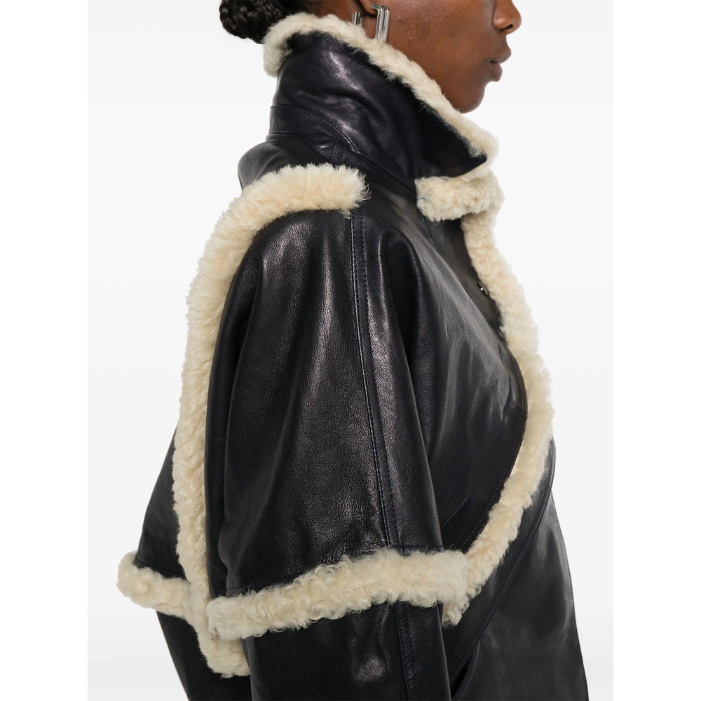 Magda Butrym Blue Jackets - Leather Jackets Women - 3