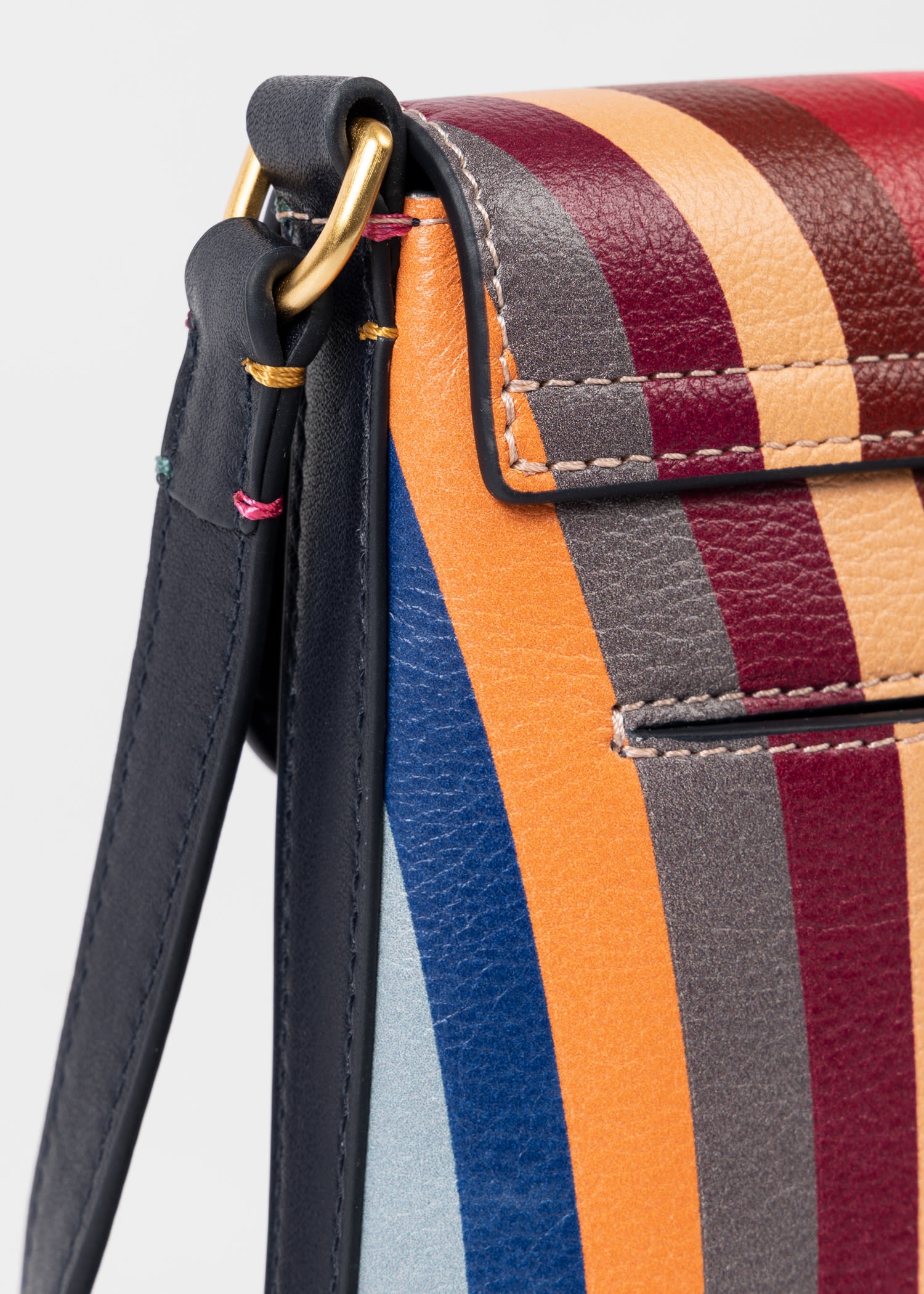 Leather 'Swirl' Phone Pouch - 4