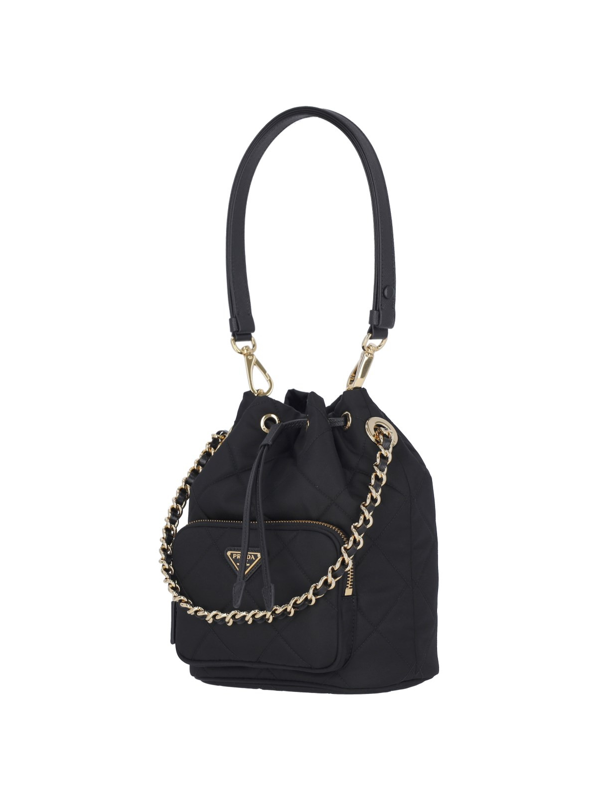 "RE-EDITION 1955 CHAÎNE" BUCKET BAG - 2