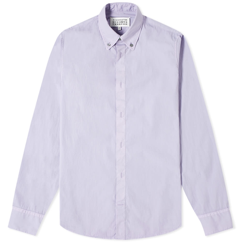 Maison Margiela 10 Ghost Button Poplin Shirt - 1