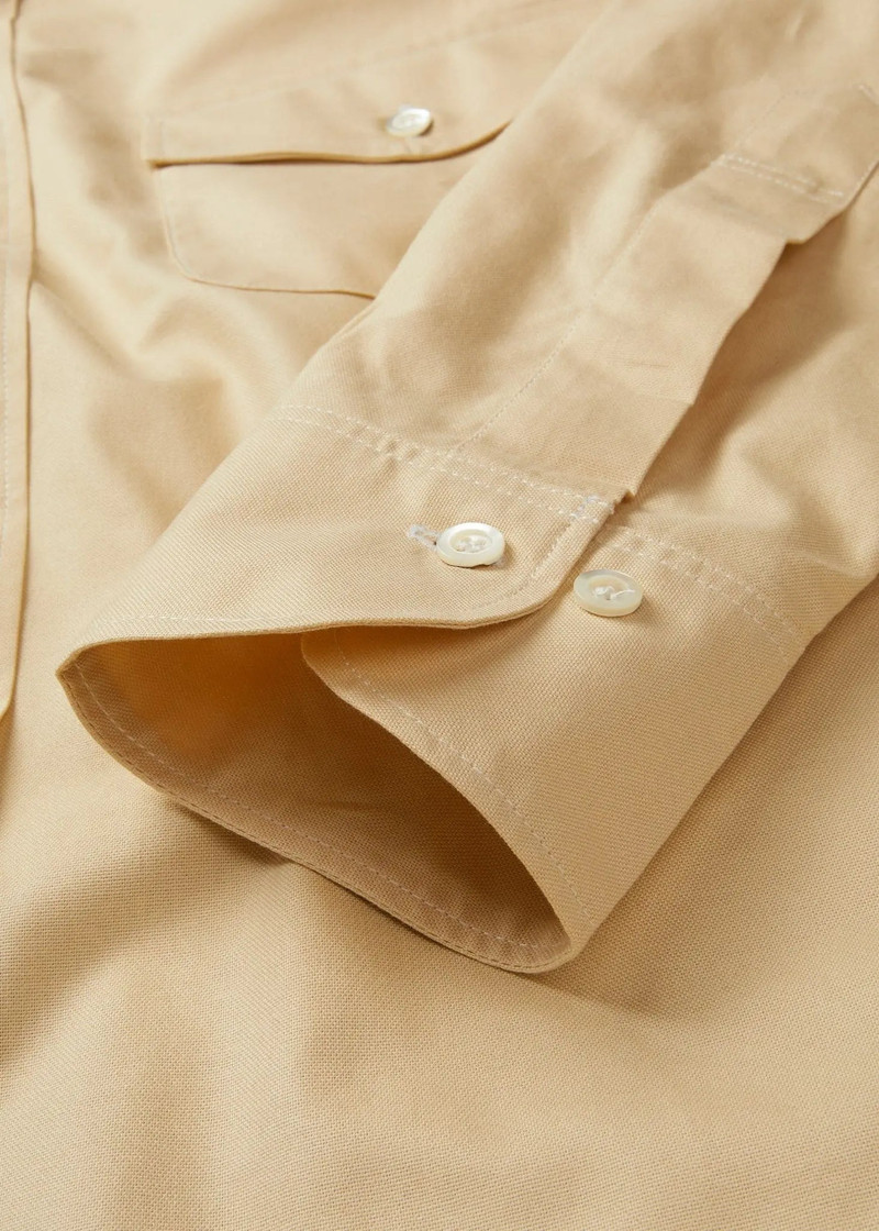 Men's Jakes Shirts Oxford Shirt Yellow 4