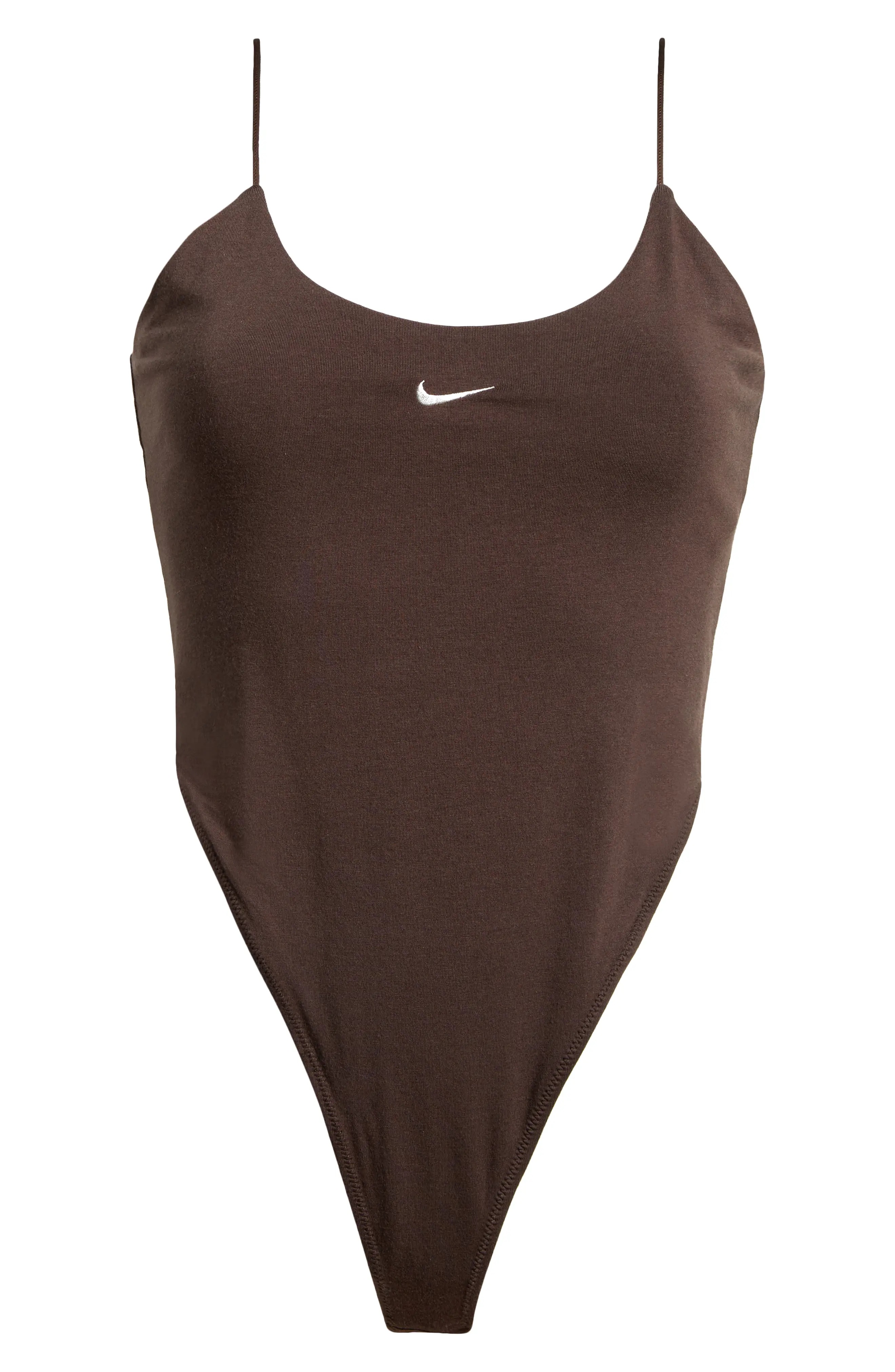 Sportswear Camisole Bodysuit in Baroque Brown/Sail - 5