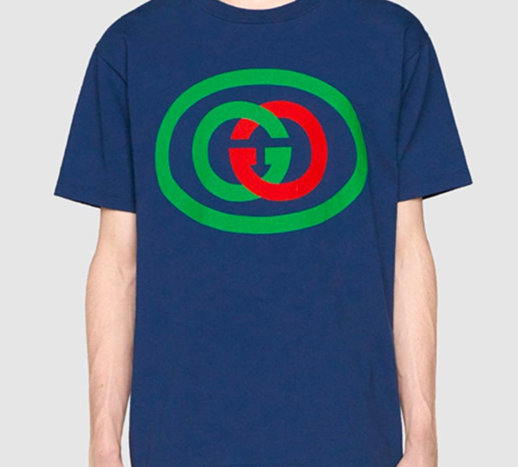 Gucci Interlocking GG Oversized For Men Navy 565806-XJBAU-4397 - 3