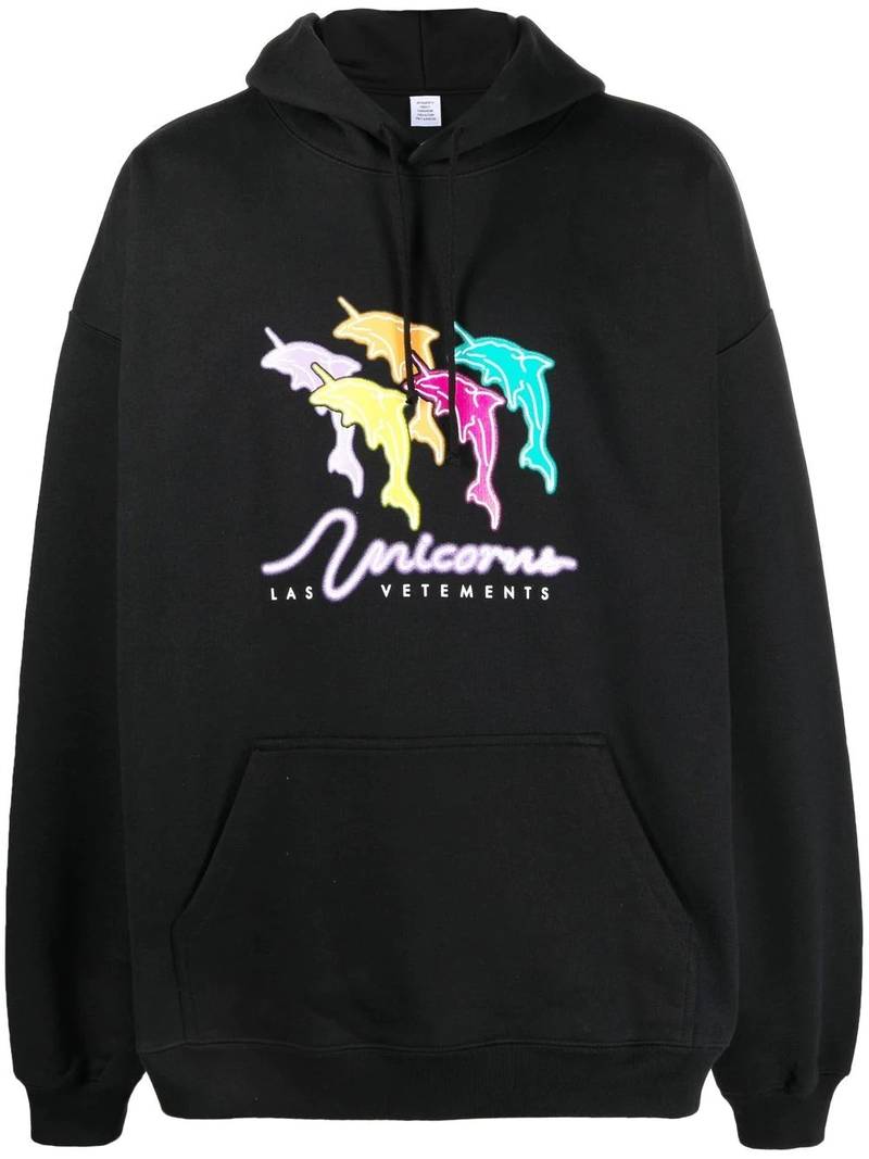 graphic-print hoodie 1