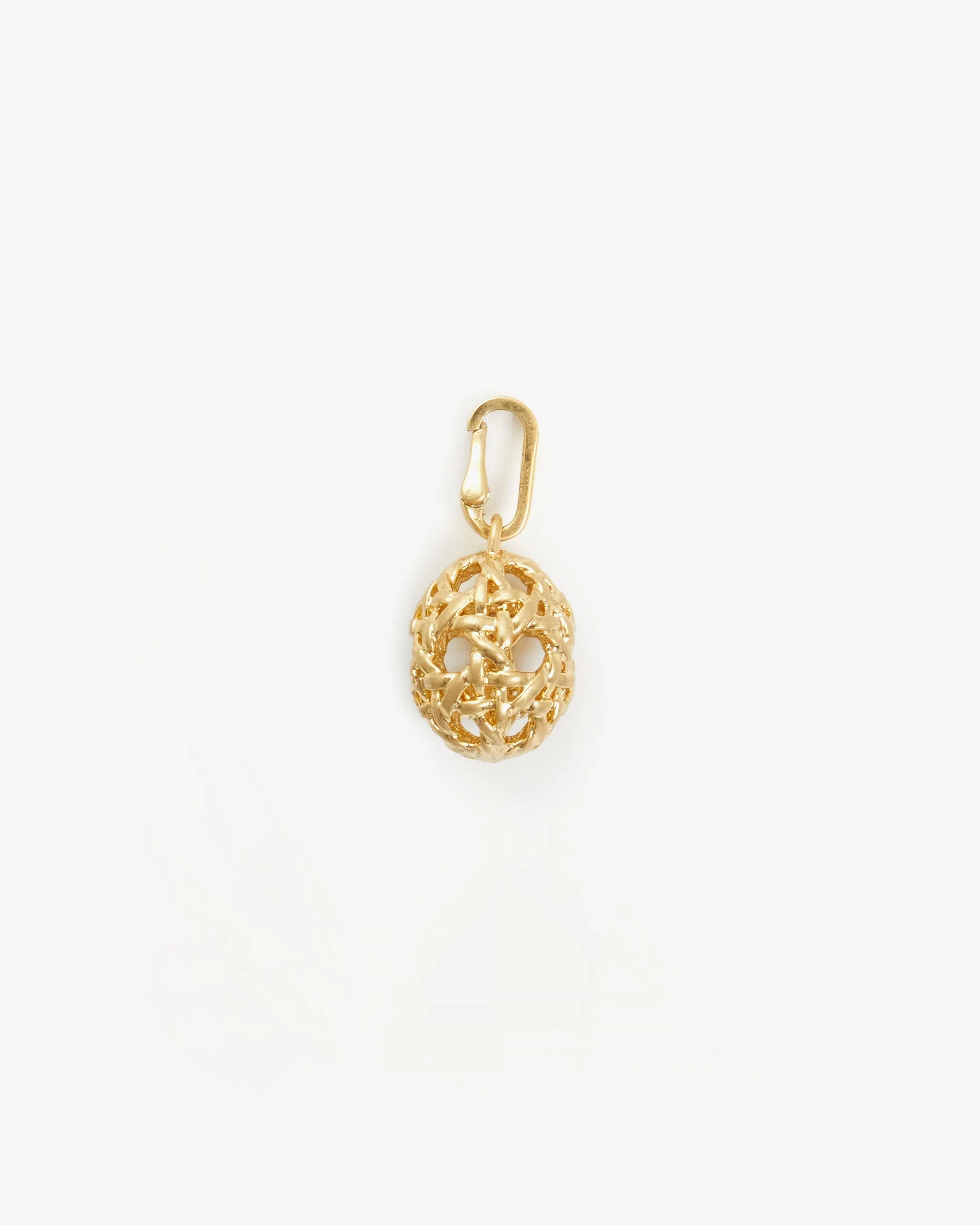 Rattan Egg Charm - 1